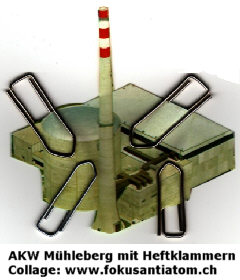 AKW Mhleberg mit Heftklammern