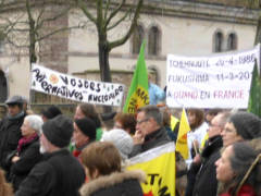 Demo in Strabourg, 30.11.2013 - Foto: Klaus Schramm