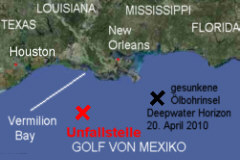 Neuer lbohr-Unfall im Golf von Mexiko