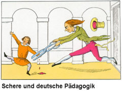 Schere und deutsche Pdagogik