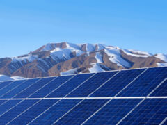 Photovoltaik in Afghanistan - Foto: Afghanistan - Solarpanels im Khanaqa-Tal, Chal-Distrikt, in der Provinz Takhar -  GIZ