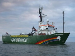 Greenpeace-Schiff Arctic  Sunrise