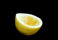 ausgepresste Zitrone