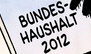Bundeshaushalt 2012