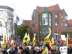 Demo in Lingen, 29.10.2016 - Foto: Klaus Schram - Creative-Commons-Lizenz Nicht-Kommerziell 3.0