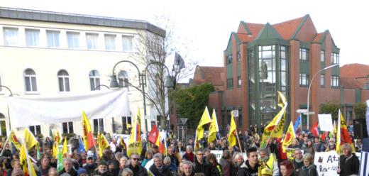 Demo in Lingen, 29.10.2016 - Foto: Klaus Schramm - Creative-Commons-Lizenz Nicht-Kommerziell 3.0