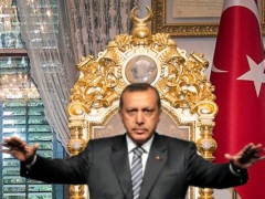 Erdogan mit Herrscher-Allüren, Collage: Samy - Creative-Commons-Lizenz Nicht-Kommerziell 3.0