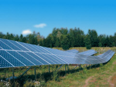 Freiflächen-Solaranlage