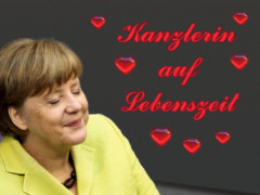 Merkel Bundeskanzlerin auf Lebenszeit - Collage: Samy - Creative-Commons-Lizenz Namensnennung Nicht-Kommerziell 3.0