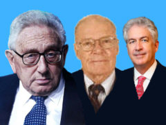 Kissinger, Mcnamara, Burns und andere - Grafik: Samy - Creative-Commons-Lizenz Namensnennung Nicht-Kommerziell 3.0