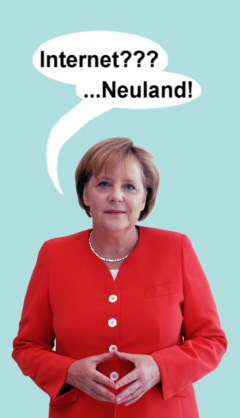 Merkel: Internet ist Neuland