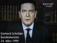 Gerhard Schröder, TV-Auftritt, 24.03.1999 - Screenshot: Klaus Schramm - Creative-Commons-Lizenz Namensnennung Nicht-Kommerziell 3.0