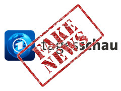 Fake News in der ARD Tagesschau - Grafik: Samy - Creative-Commons-Lizenz Namensnennung Nicht-Kommerziell 3.0